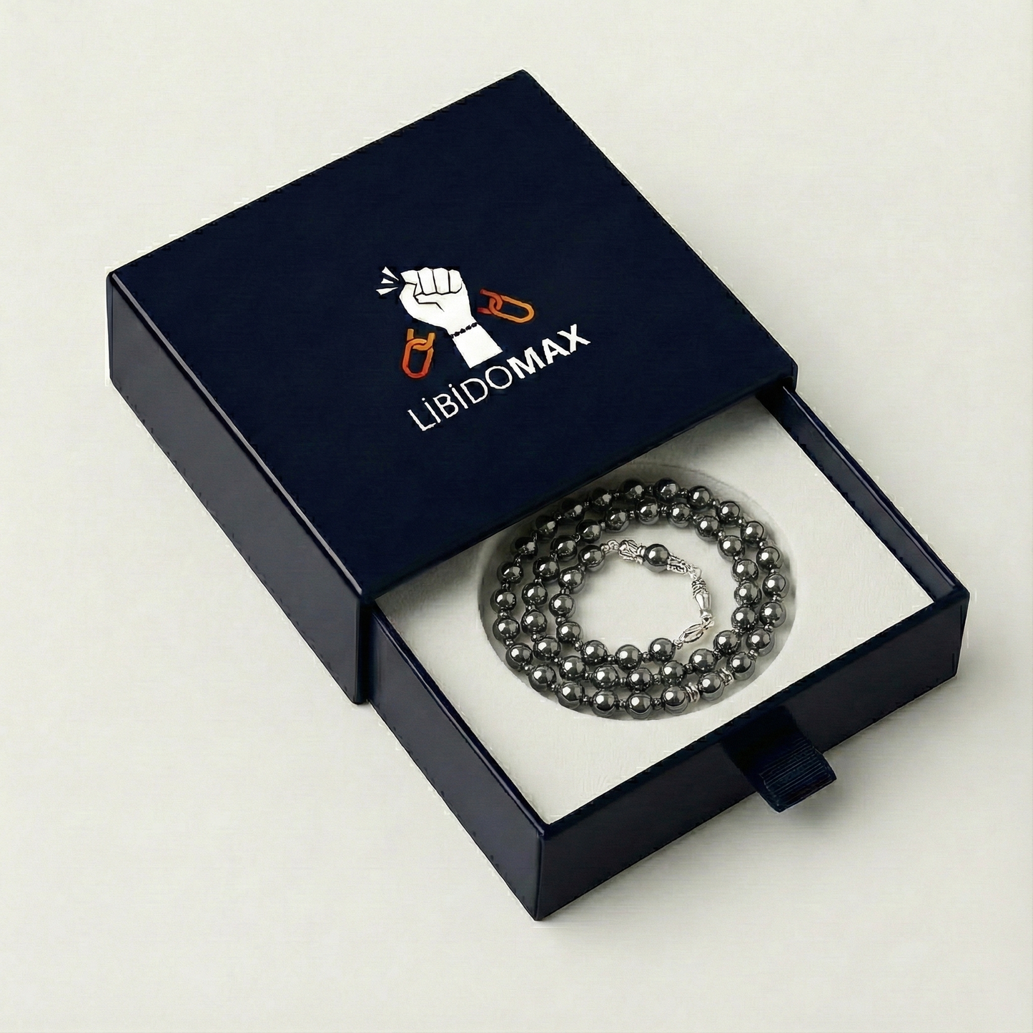 HEMATİT DOĞAL TAŞ KOLYE